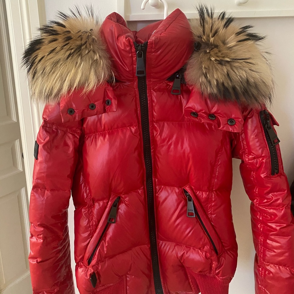 Sam Bomber Jacket with fur hood